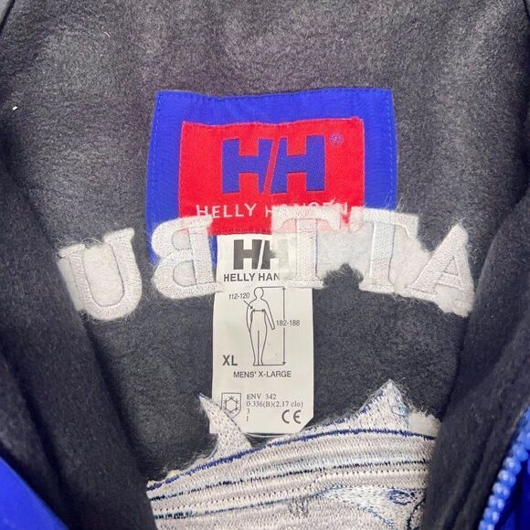 Helly Hansen Storm Jacket Custom Embroidery Mazarine Blue Men's Extra Large (XL) - Picture 4 of 6